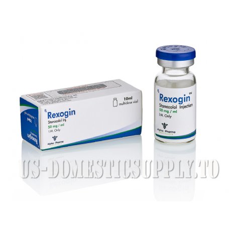 Rexogin (Winstrol - Stanozolol) 50mg/1ml 1vial 10ml, Alpha Pharma