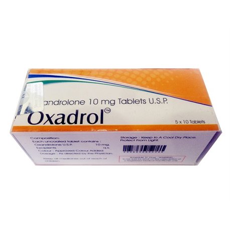 Oxadrol (ANAVAR) 10mg 50tabs, Shree Venkatesh