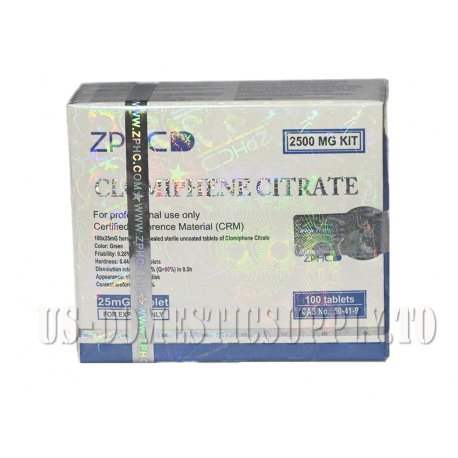 ZPHC Clomiphene Citrate (Clomid) 25mg 100 tabs