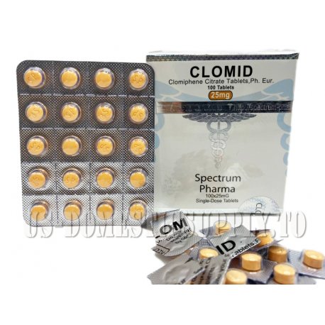 Clomid 100tabs 25mg