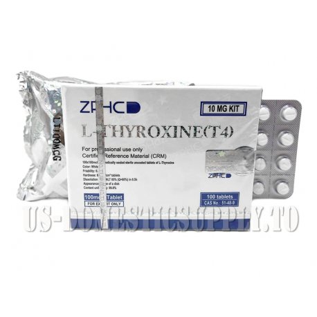 L Thyroxine (T4) 100mg 100 tabs ZPHC