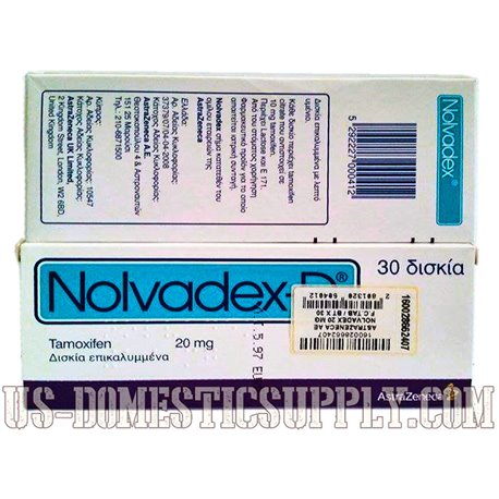 Nolvadex D (Tamoxifen Citrate) 20mg 30tabs, AstraZeneca