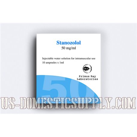 PRL Stanozolol (Winstrol) 50mg/ml 10amps, Primus Ray Labs