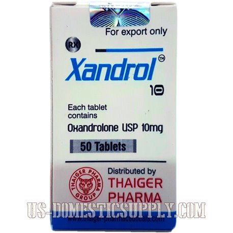 Xandrol (Oxandrolone) 10mg 50Tablet, Thaiger-Pharma