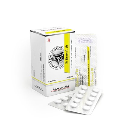 Stanol 10 (Stanozolol) 10mg 100 Tablets, Magnum Pharmaceuticals