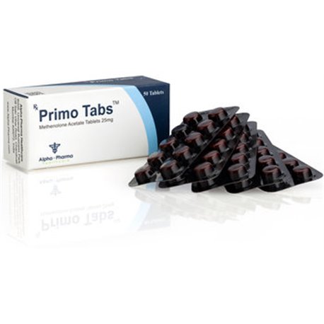 Primo Tabs (Methenolone Acetate) 25mg 50tabs, Alpha Pharma