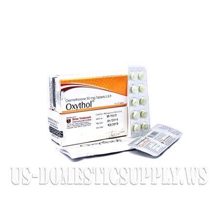 Oxythol (ANADROL) 50mg 50tabs, Shree Venkatesh