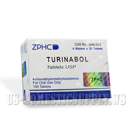 Turinabol (4-Chlorodehydromethyltestosterone) 10 mg 100 tabs, ZPHC