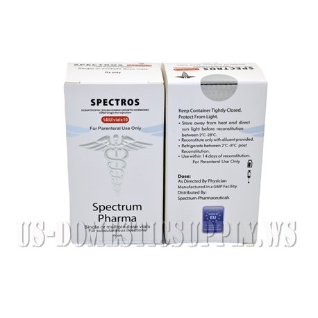 Spectros (HGH - Human Growth Hormone) 14IU per vial 10 vials, Spectrum