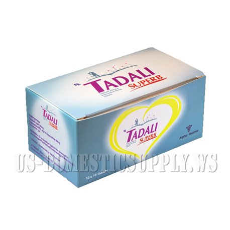 Tadali Superb (Cialis+Priligy) 20mg+60mg 10tabs, Alpha-Pharma