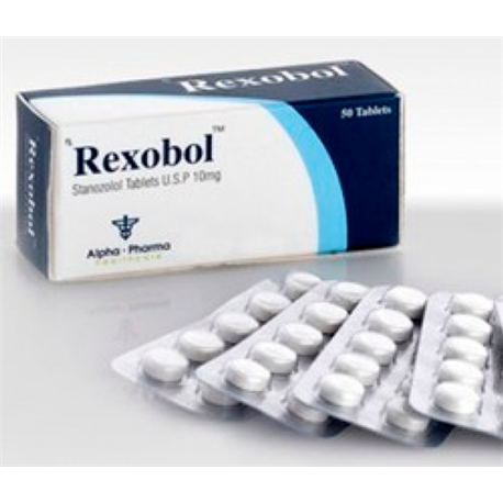 Rexobol (Stanozolol - Winstrol) 10mg 100tabs (2boxes), Alpha Pharma