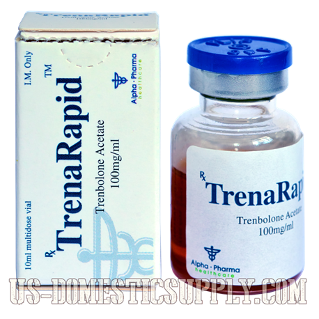 TrenaRapid (Trenbolone Acetate) 100mg/1ml 1vial 10ml, Alpha Pharma