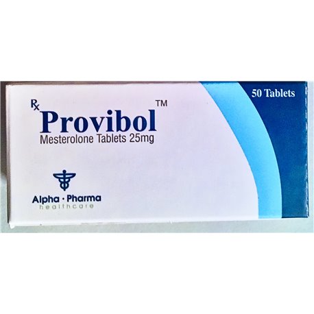 Provibol (Mesterolone) 25mg 50tabs, Alpha Pharma