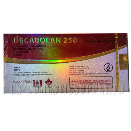 Decabolan (Nandrolone Decanoate) 250mg/1ml 10 amps Canada Biolabs