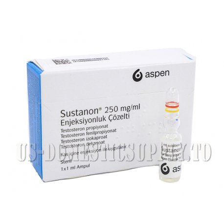 Sustanon 250 (testosterone blend) 250mg/1ml 50amps, ASPEN
